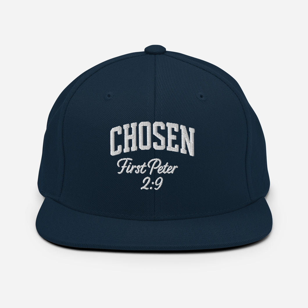 Christian Snapback Hat CHOSEN First Peter 2:9