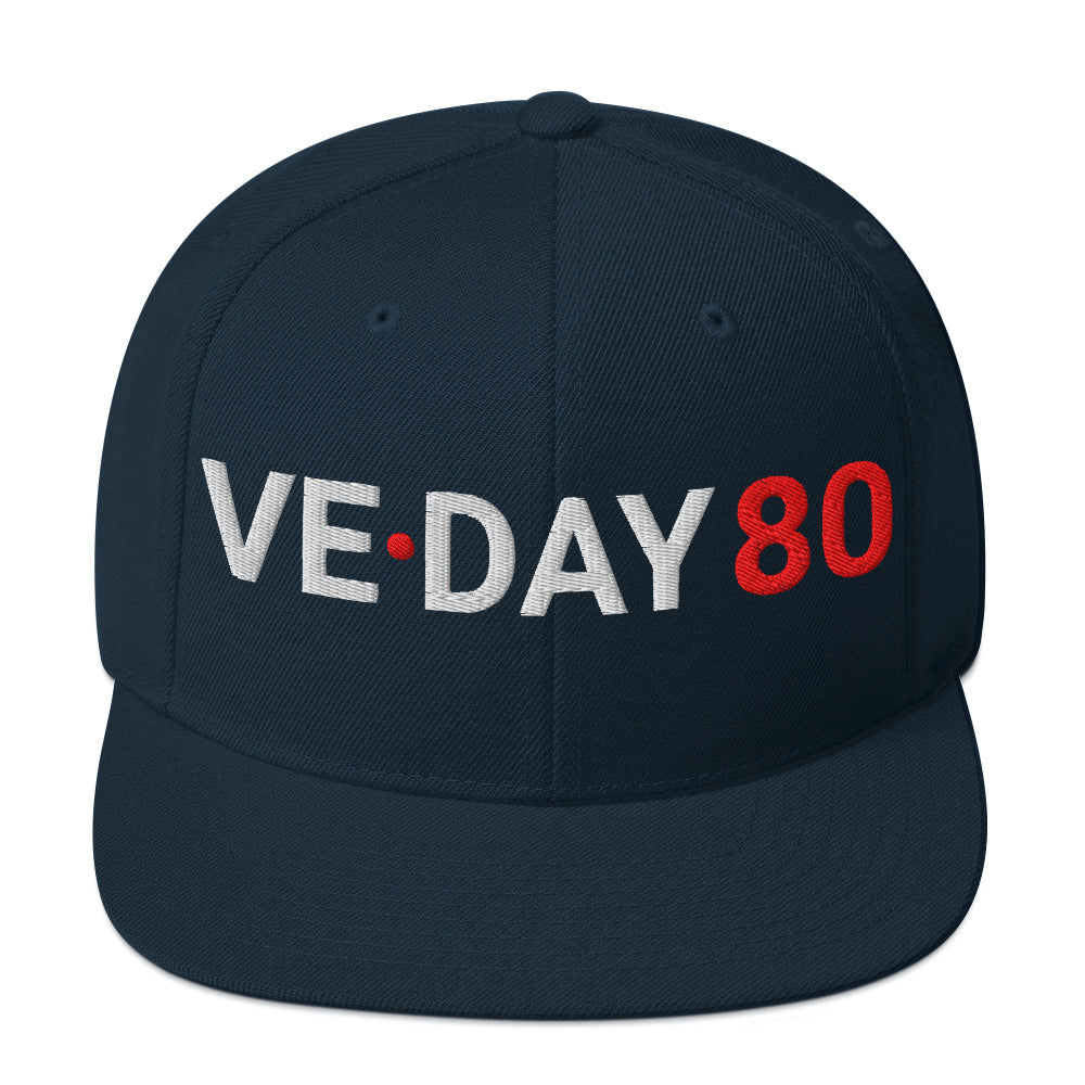 VE Day Celebrations- VE Day 80 Snapback Hat