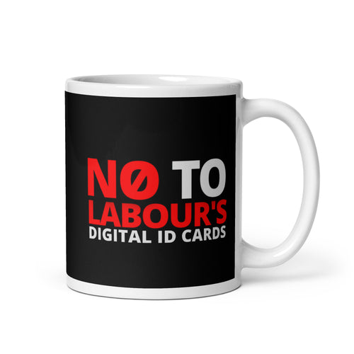 No To Digital Id  mug 