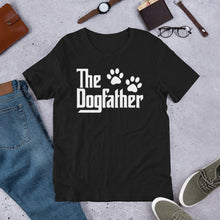 Load image into Gallery viewer, Dog Dad Gifts - The Dogfather T shirt 
