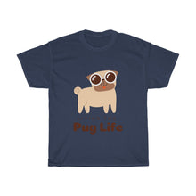Load image into Gallery viewer, Super cute pug Tshirt for women, men and kids.