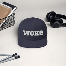 Load image into Gallery viewer, WOKE  Embroidered - SnapBack Cap