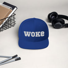 Load image into Gallery viewer, WOKE  Embroidered - SnapBack Cap
